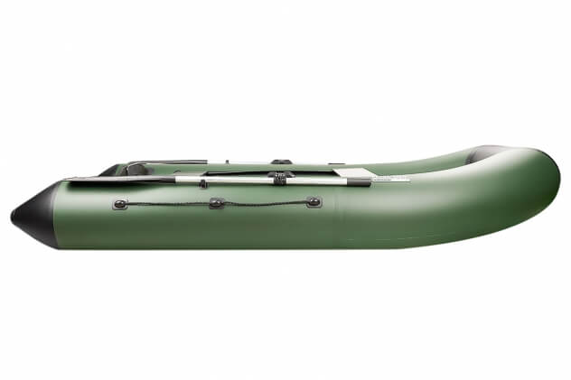 Поход-290TК слань+киль зеленый (лодка ПВХ под мотор) - вид 6 миниатюра