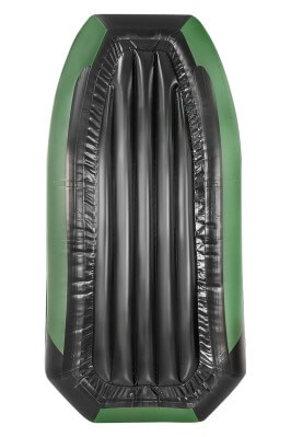 YACHTMAN-300 МНД НАДУВНОЕ ДНО (Яхтман) зеленый-черный (лодка ПВХ с усилением) - вид 14 миниатюра