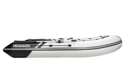 YACHTMAN-300 СК (Яхтман) белый-черный (лодка ПВХ под мотор с усилением) - вид 11 миниатюра