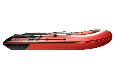YACHTMAN-300 СК красный-черный + BST 40 L (комплект лодка + электромотор) - вид 24 миниатюра