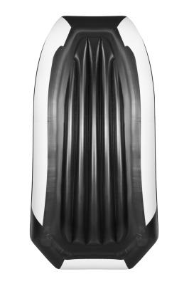 YACHTMAN-300 МНД НАДУВНОЕ ДНО (Яхтман) белый-черный (лодка ПВХ с усилением) - вид 14 миниатюра