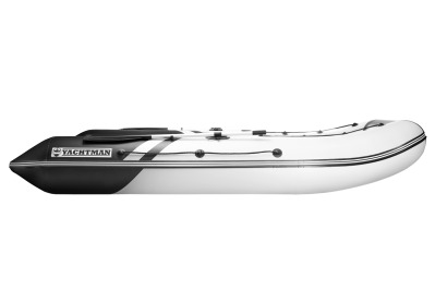 YACHTMAN-360 СК (Яхтман) белый-черный (лодка ПВХ под мотор с усилением) - вид 11 миниатюра