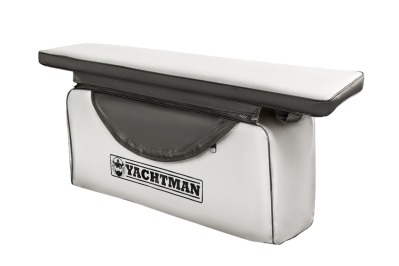 Накладки на банки 98х25 комплект Yachtman белый-черный - вид 1 миниатюра