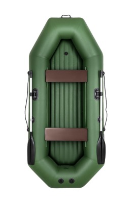 Барс-280 НД - надувное дно, зеленый (Надувная Лодка ПВХ) - вид 3 миниатюра