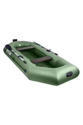 Барс-300 ТР зеленый (лодка ПВХ) - вид 1 миниатюра