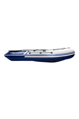 YACHTMAN-300 НДНД (Яхтман) белый-синий (лодка ПВХ нднд под мотор с усилением) - вид 5 миниатюра