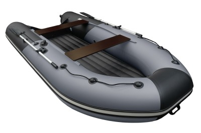 Ривьера-3600 НДНД Компакт графит-черный (лодка ПВХ под мотор) - вид 3 миниатюра