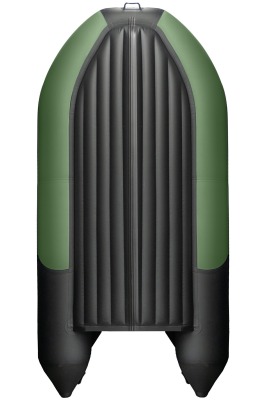 Ривьера-3600 НДНД Компакт зеленый-черный (лодка ПВХ под мотор)  - вид 7 миниатюра