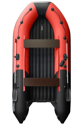 Ривьера-3600 НДНД Компакт красный-черный (лодка ПВХ под мотор)  - вид 5 миниатюра